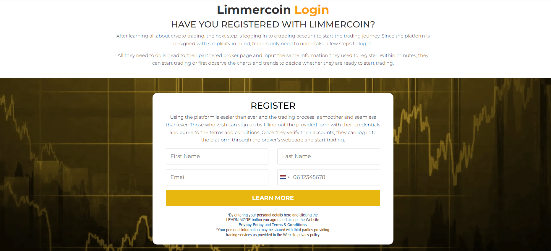 LimmerCoin login