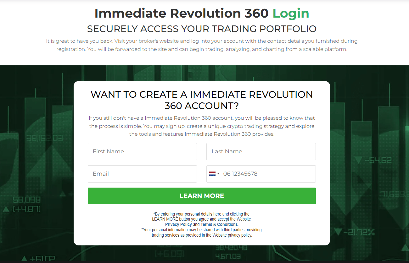 Immediate Revolution 360 login Immediate Revolution 360 login