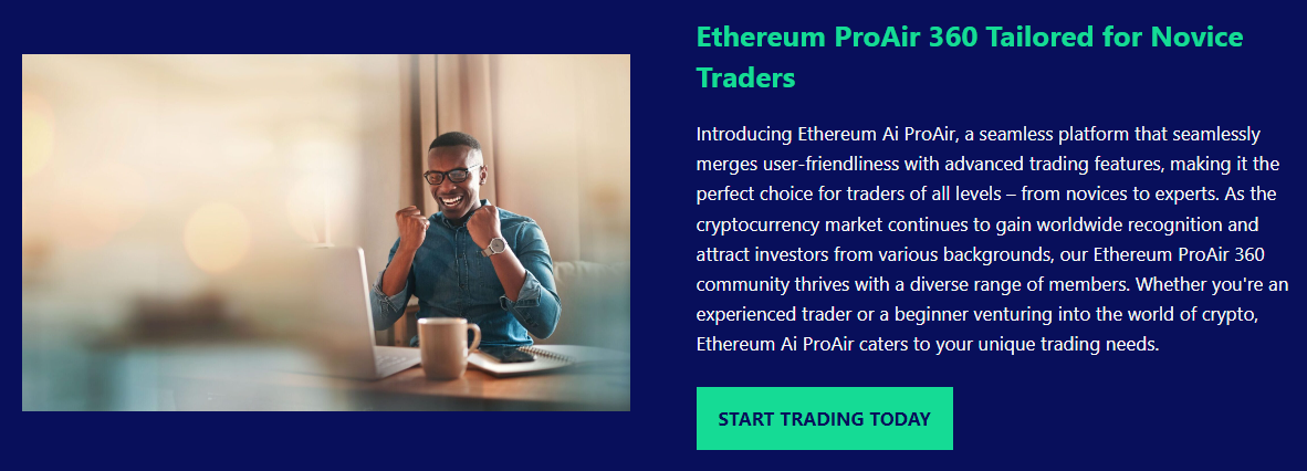 Ethereum ProAir 360 Tailored for Novice Traders Ethereum ProAir 360 Tailored for Novice Traders