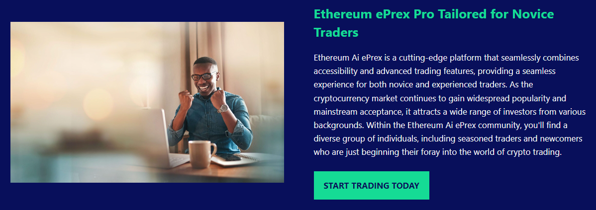 Ethereum ePrex Pro on kohandatud algajatele kauplejatele Ethereum ePrex Pro on kohandatud algajatele kauplejatele