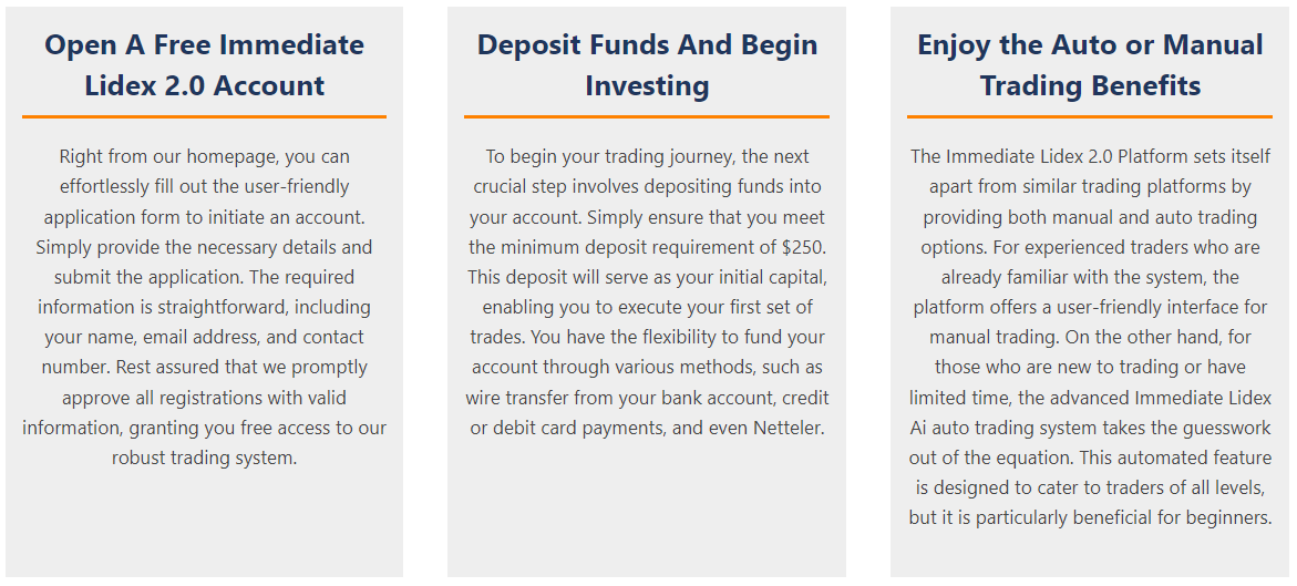 Immediate Lidex Ai open free account Immediate Lidex Ai open free account