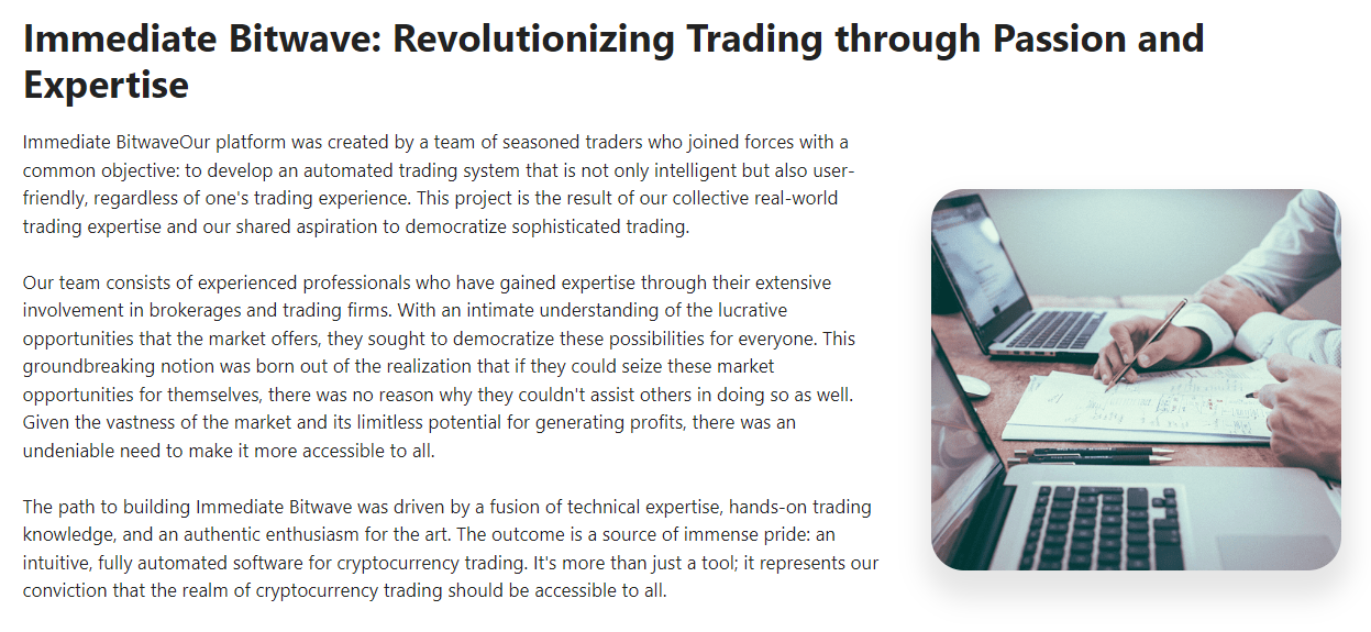 Immediate Bitwave Revolutionizing Trading through