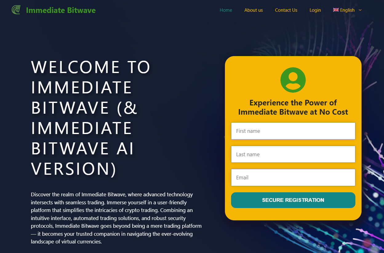 Immediate Bitwave home