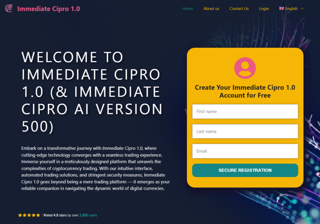 Immediate Cipro Ai (Pro) home page