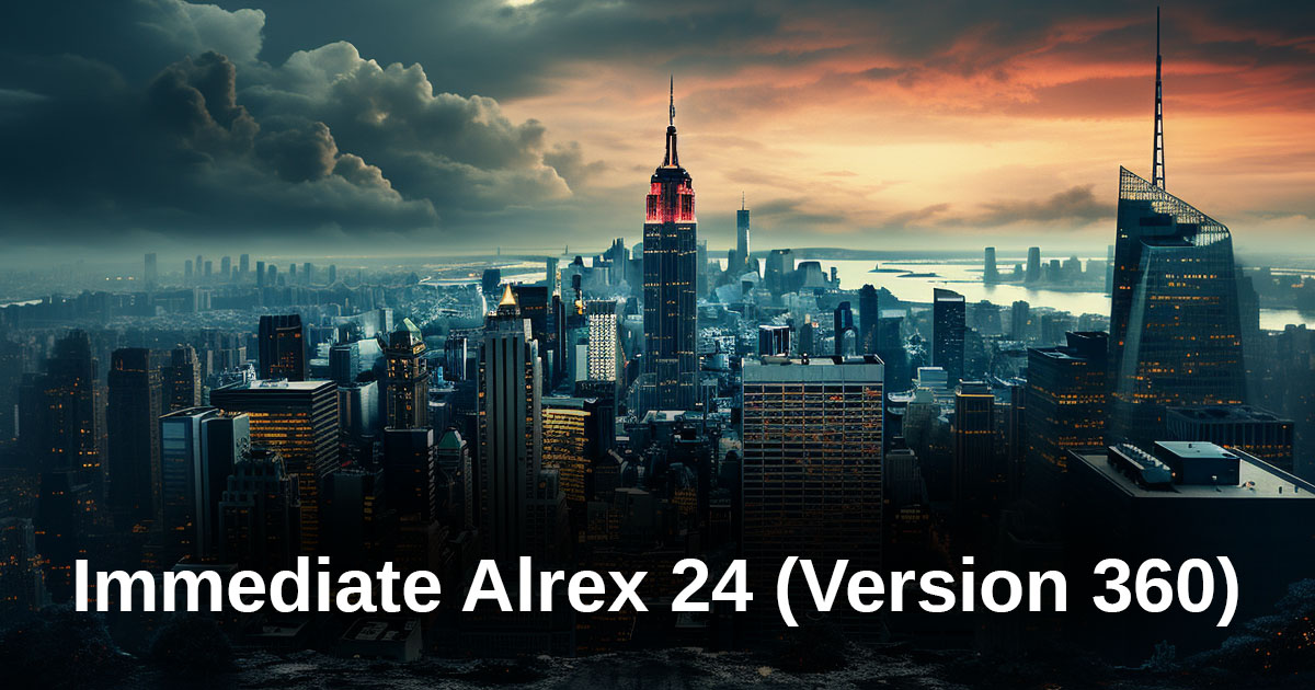 Immediate Alrex 24 (Version 360)