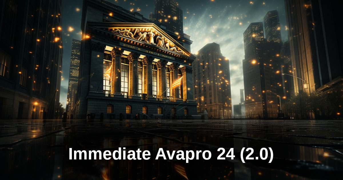 Immediate Avapro 24 (2.0)