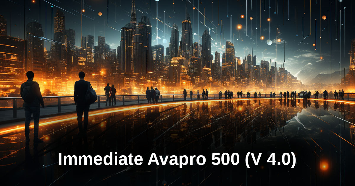 Immediate Avapro 500 (V 4.0)