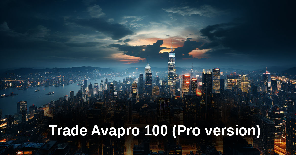 Trade Avapro 100 (Pro version)