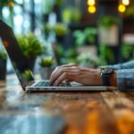 Businessman Typing on Laptop (8)