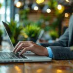 Businessman Typing on Laptop (9)